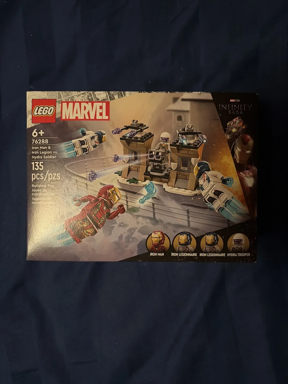 LEGO Marvel Iron Man & Iron Legion vs. Hydra Soldier 76288 - New